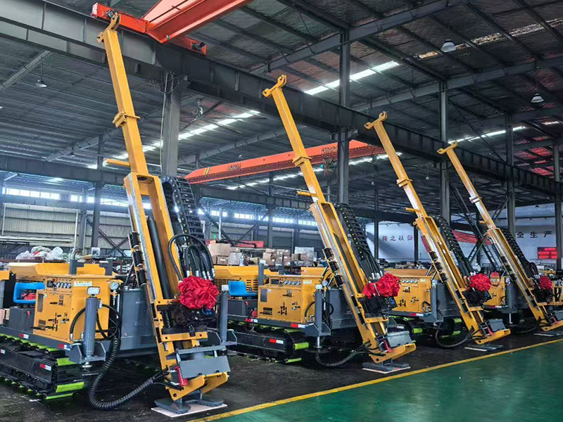 Crawler Полная гидравлическая буровая установка