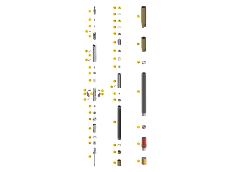 TW тонкая стена серии буровые инструменты